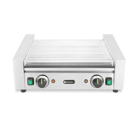 HENDI Rollengrill 14 Rollen, 2 Zonen – Rollenlänge 45 cm