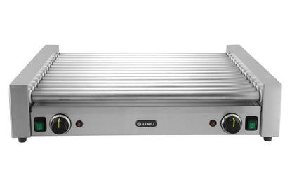 HENDI Rollengrill XL 14 Rollen, 2 Zonen – Rollenlänge 65 cm