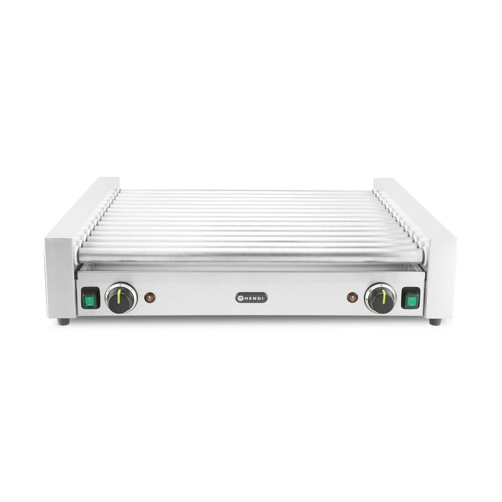 HENDI Rollengrill XL 14 Rollen, 2 Zonen – Rollenlänge 65 cm
