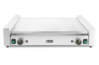 HENDI Rollengrill XL 14 Rollen, 2 Zonen – Rollenlänge 65 cm