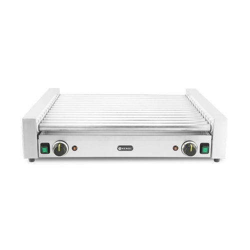 HENDI Rollengrill XL 14 Rollen, 2 Zonen – Rollenlänge 65 cm