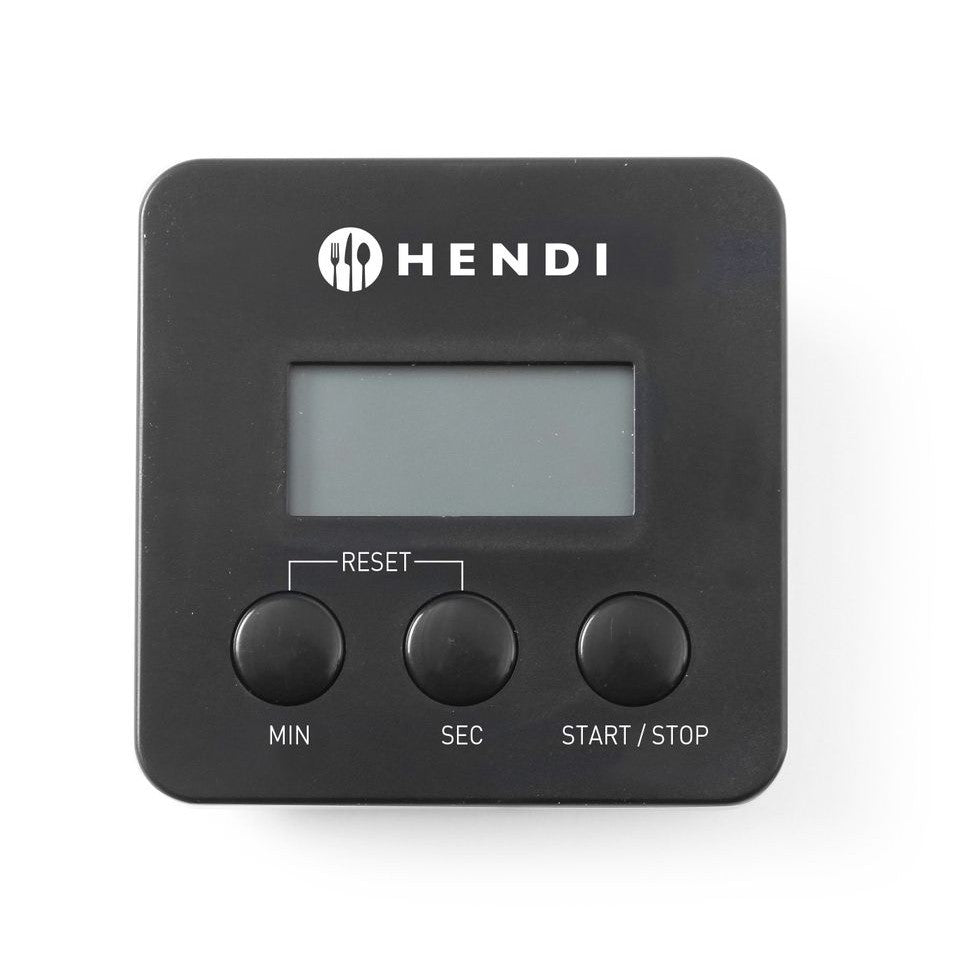 HENDI Digitale Küchenuhr – bis 99:59 Min., Magnetclip HENDI