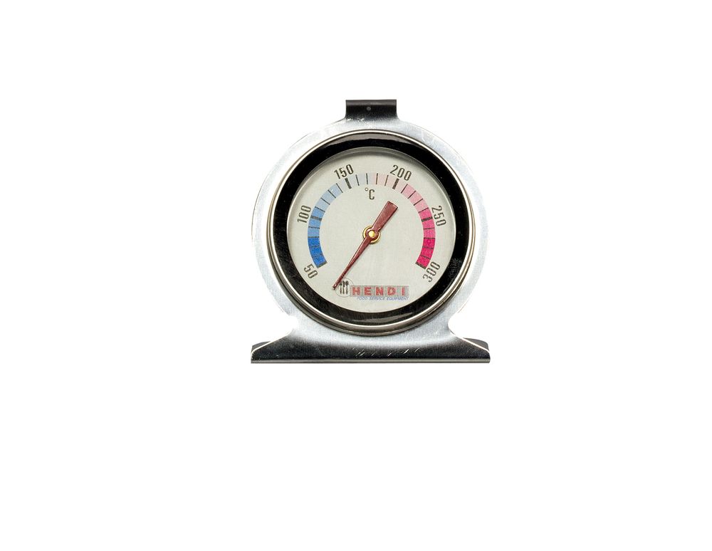 HENDI Ofenthermometer Edelstahl – +50 bis +300 °C