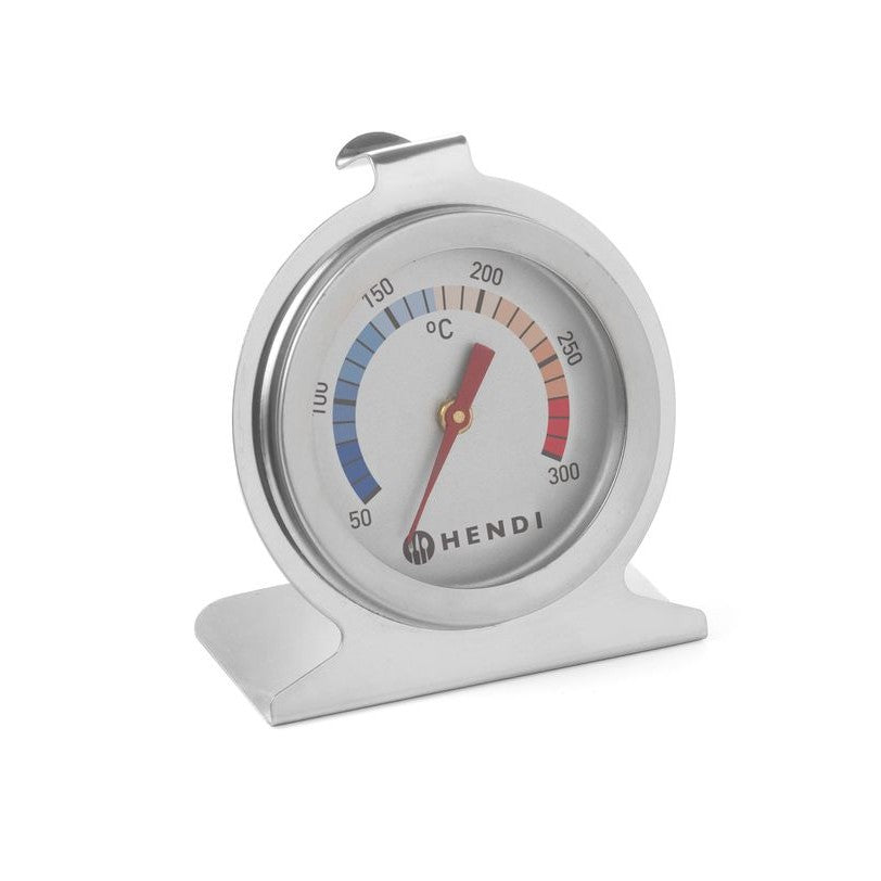 HENDI Ofenthermometer Edelstahl – +50 bis +300 °C HENDI