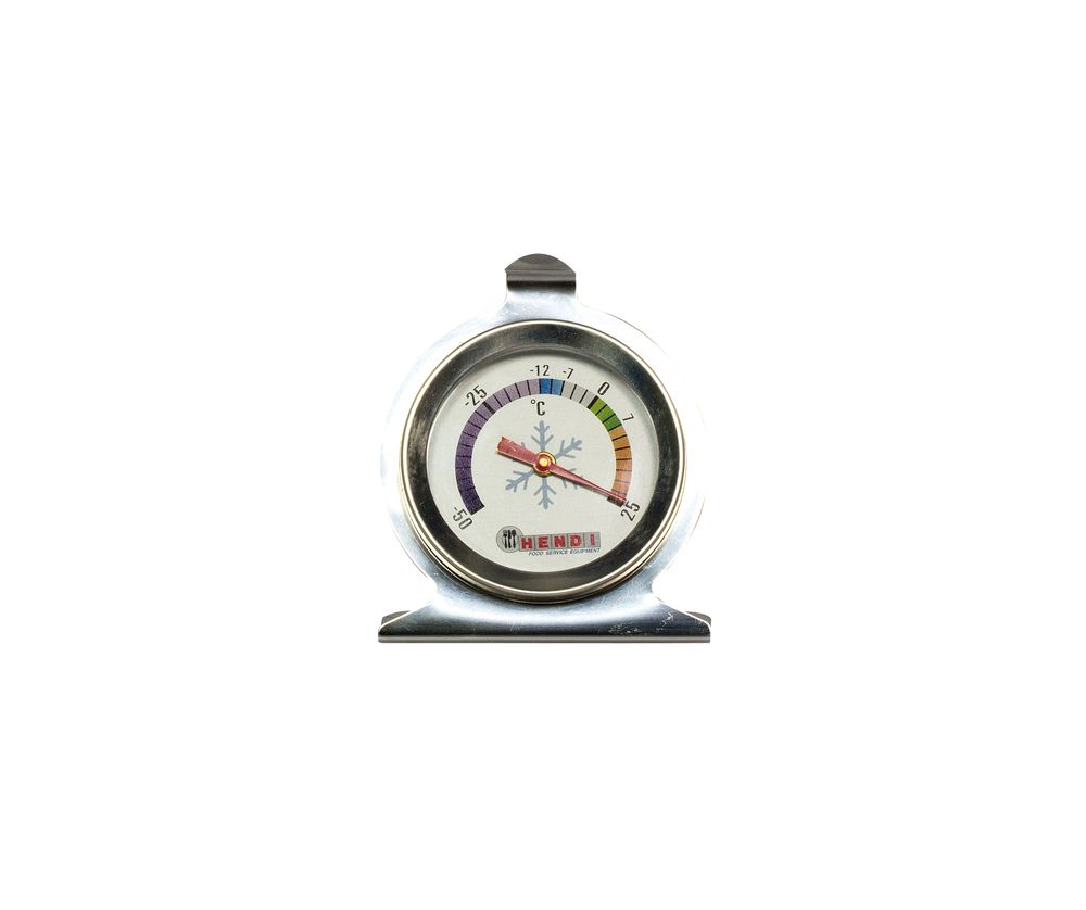 HENDI Kühlschrankthermometer Edelstahl – -50 bis +25 °C