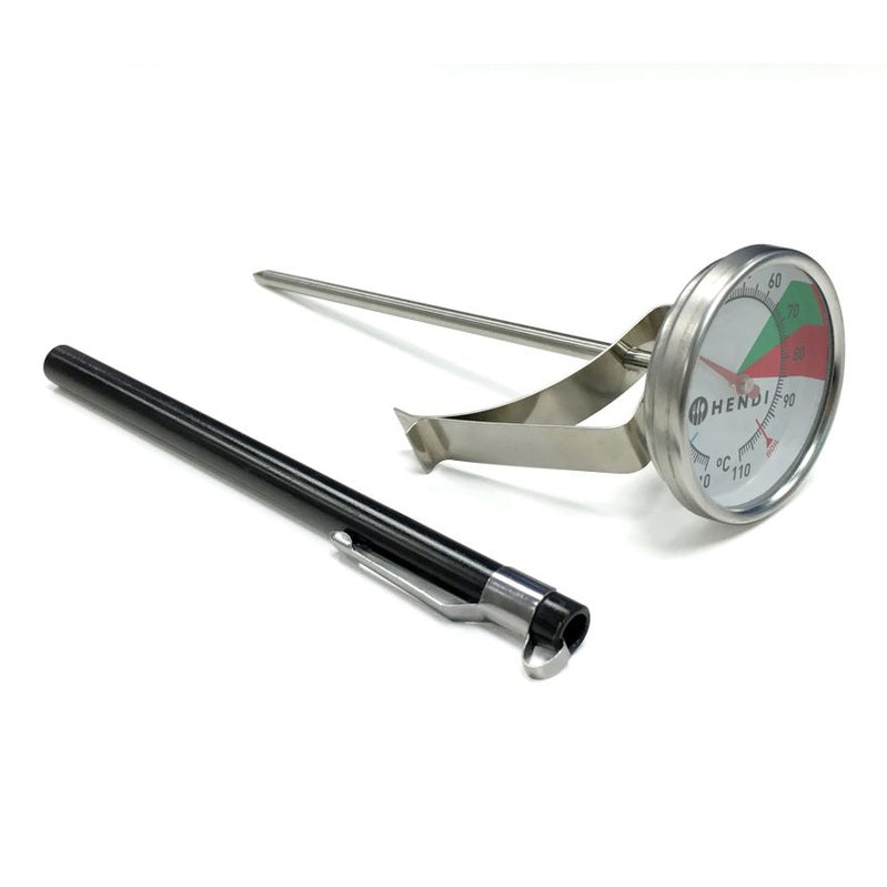 HENDI Thermometer für Milchschaum – Ø 44 mm, mit Clip HENDI