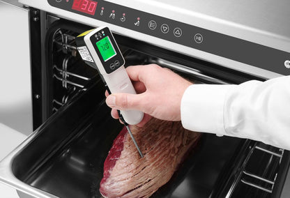 HENDI Infrarot-Thermometer mit Klappsonde – -60 bis +350 °C