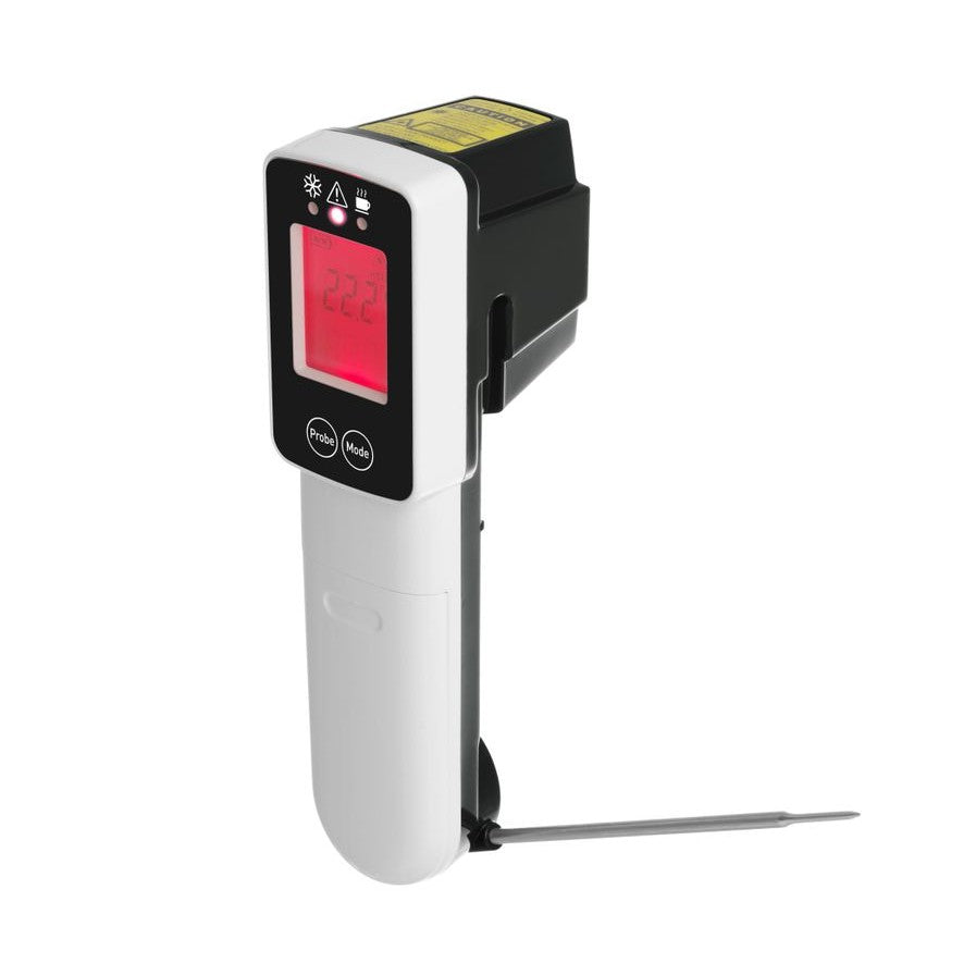 HENDI Infrarot-Thermometer mit Klappsonde – -60 bis +350 °C HENDI