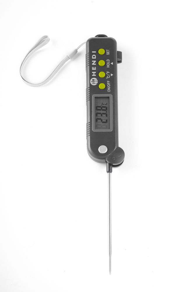 HENDI Thermometer mit einklappbarer Sonde – −50 bis +300 °C HENDI