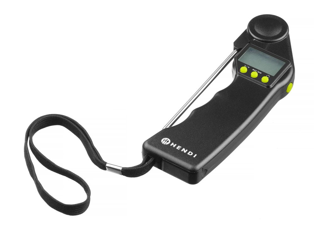 HENDI Digitales Thermometer mit Klappsonde – -50 bis +300 °C