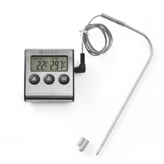 Bratenthermometer mit Timer, HENDI, 65x70x H 17mm HENDI