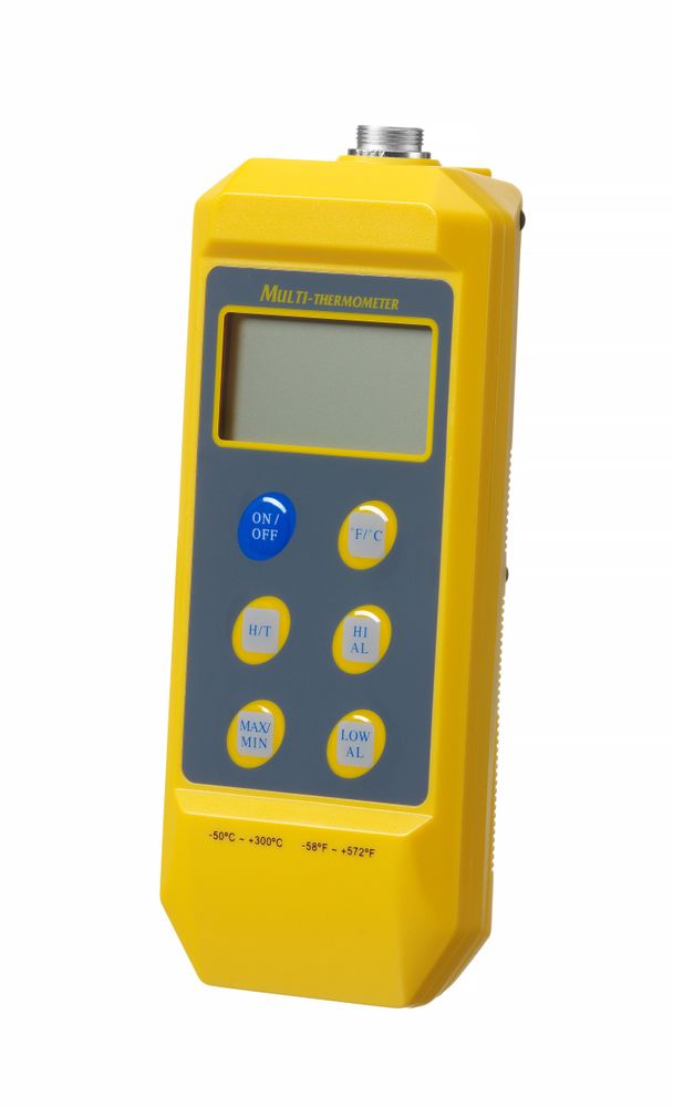 HENDI Thermometer mit Digitalanzeige und Stiftsonde – bis +300 °C