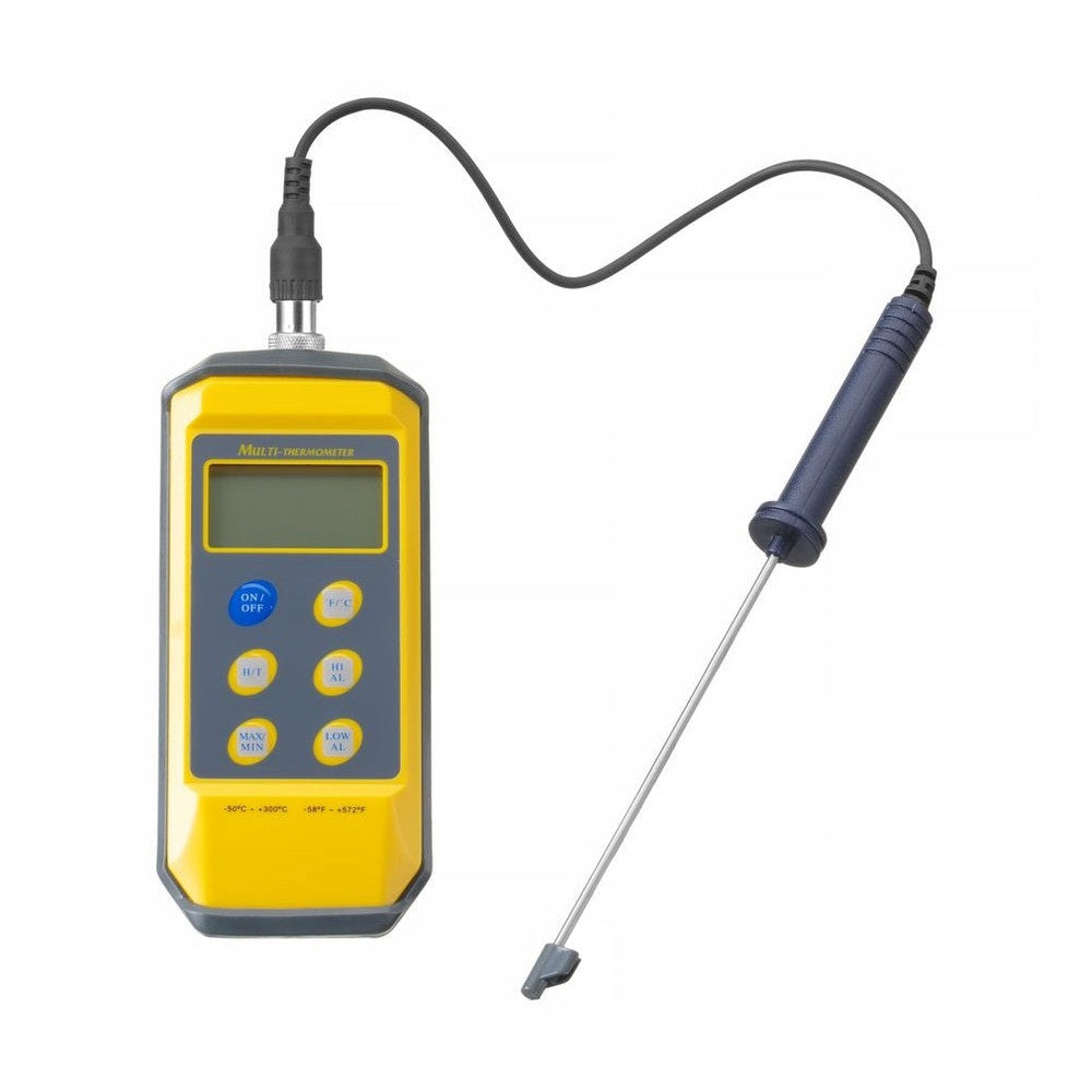 HENDI Thermometer mit Digitalanzeige und Stiftsonde – bis +300 °C HENDI