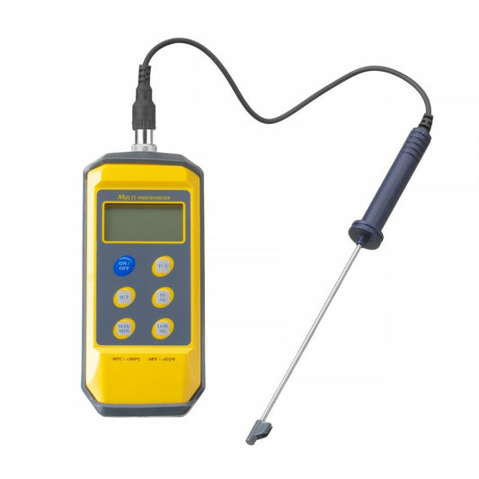 Thermometer mit Digitalanzeige und Stiftsonde, HENDI, 195x85x H 45mm HENDI