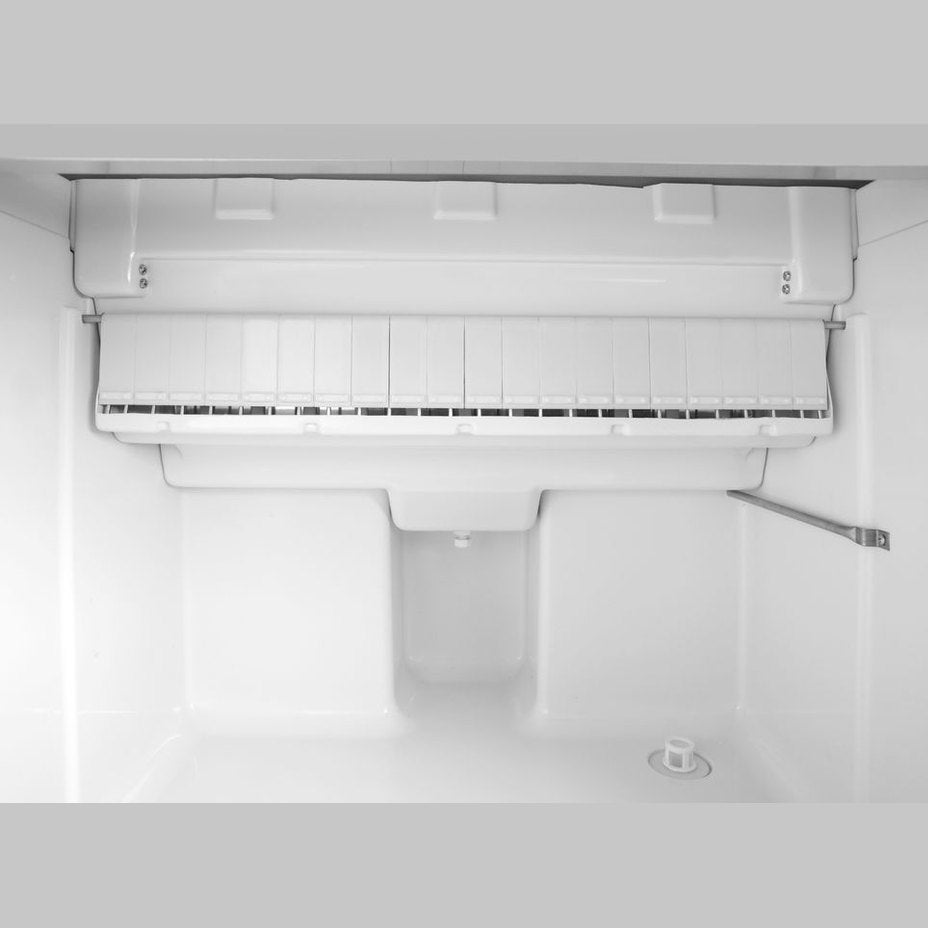 Arktic Eiswürfelmaschine Silber – 60 kg/24 h, 30-kg-Behälter