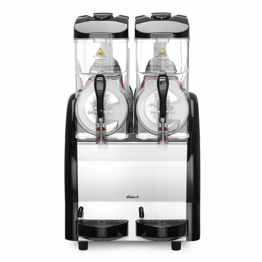 Slush-Eis-Maschine 2x12 L, HENDI, 24L, 220-240V/710W, 470x515x H 780mm HENDI
