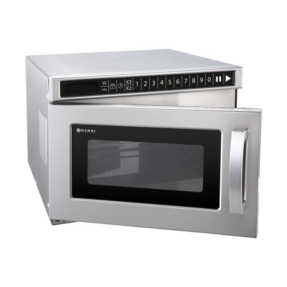 HENDI Mikrowelle 1800 W per USB programmierbar – 18 L HENDI