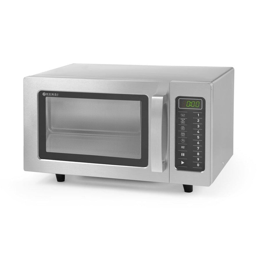 HENDI Mikrowelle programmierbar 1000 W, 23 L – Touchdisplay HENDI