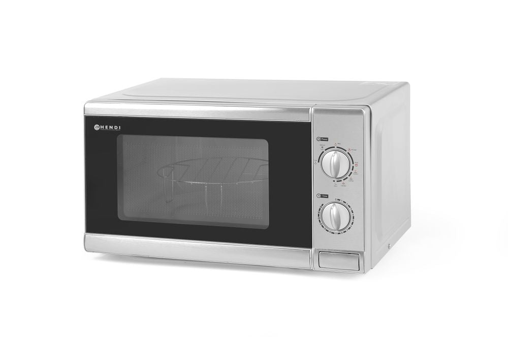 HENDI Mikrowelle mit Grill, 20 L – 700 W, Kombi-Modus HENDI