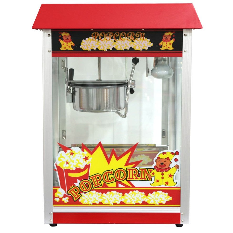 HENDI Popcorn-Maschine – rot, 150 g pro Durchgang HENDI