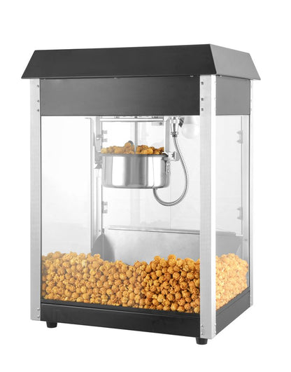 HENDI Popcorn-Maschine – schwarz, 150 g pro Durchgang