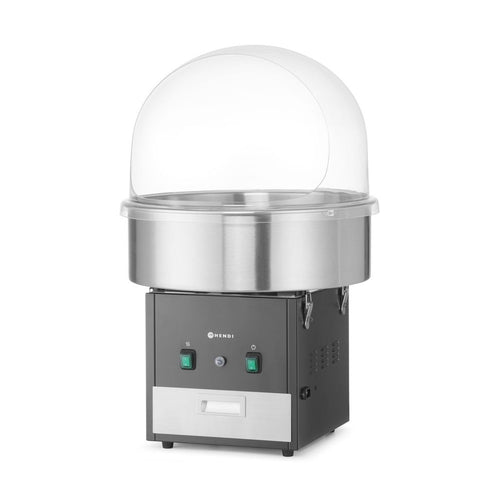 HENDI Zuckerwattemaschine Schwarz – 1130 W