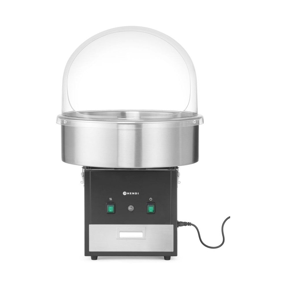 HENDI Zuckerwattemaschine Schwarz – 1130 W