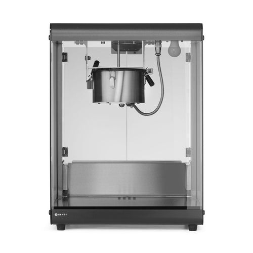 HENDI Popcornmaschine 80 l – Schwarz, 150 g pro Zyklus