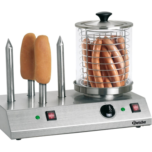 Hot-Dog-Gerät mit 4 Toaststangen Bartscher