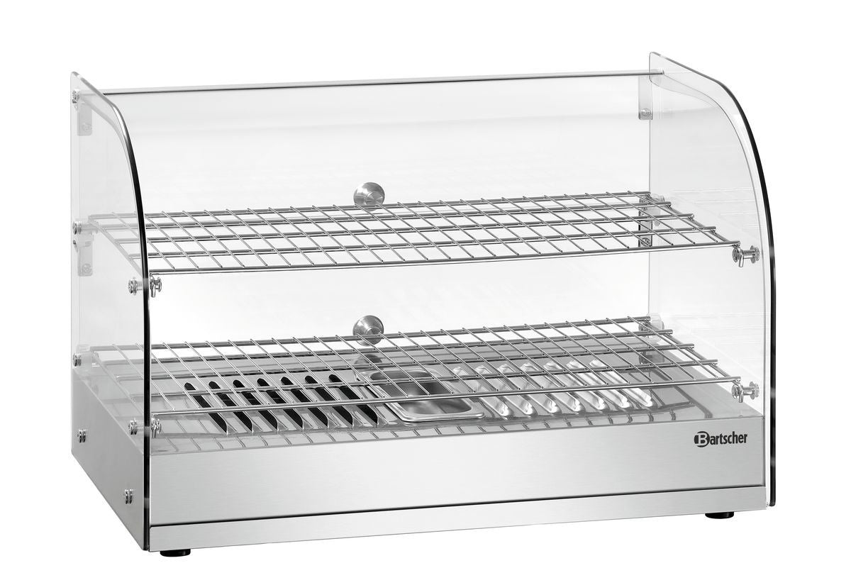 Bartscher Heisse Theke 5200-2ER – 2 Ebenen, LED, 45 L
