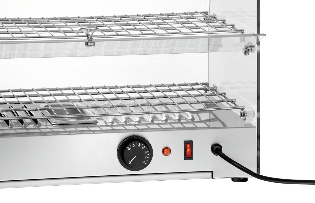 Bartscher Heisse Theke 5200-2ER – 2 Ebenen, LED, 45 L