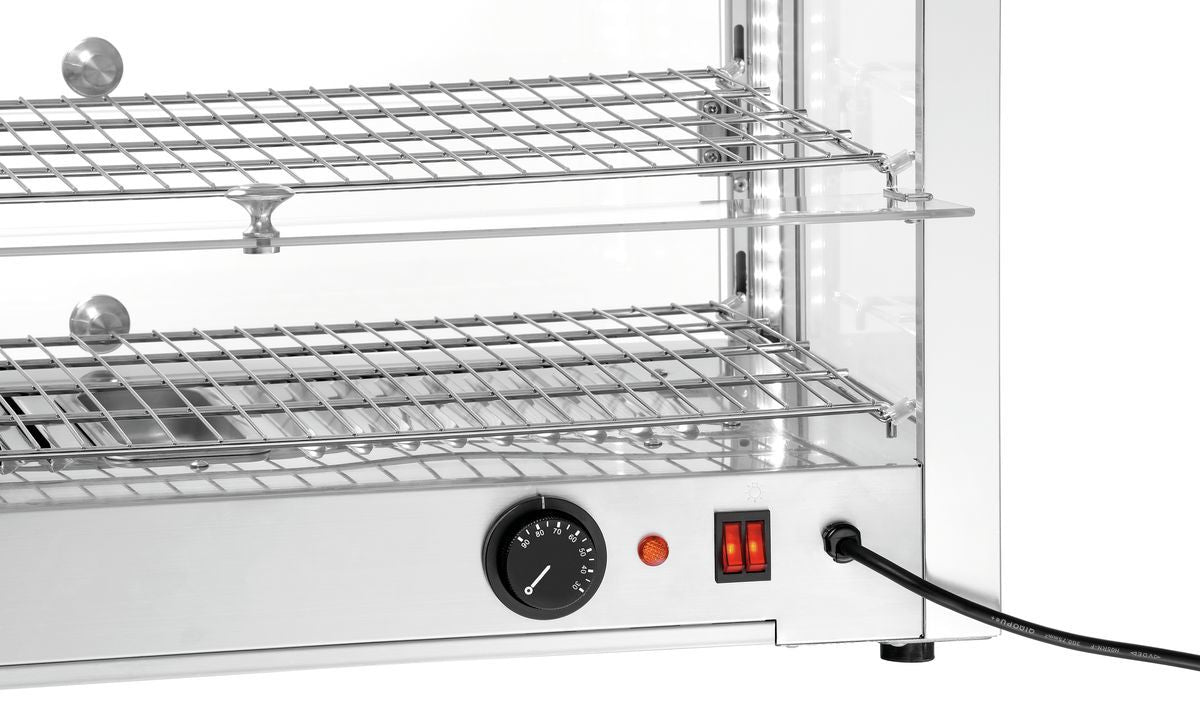 Bartscher Heisse Theke 6200-2EK – Klapptüren, Wasserschale Bartscher