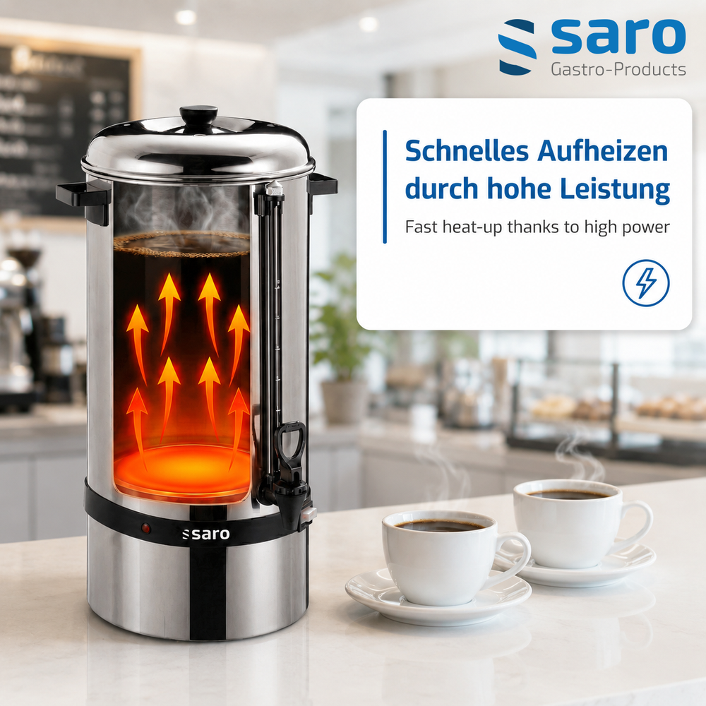 SARO Rundfilter-Kaffeemaschine SAROMICA 6015 – 15 Liter