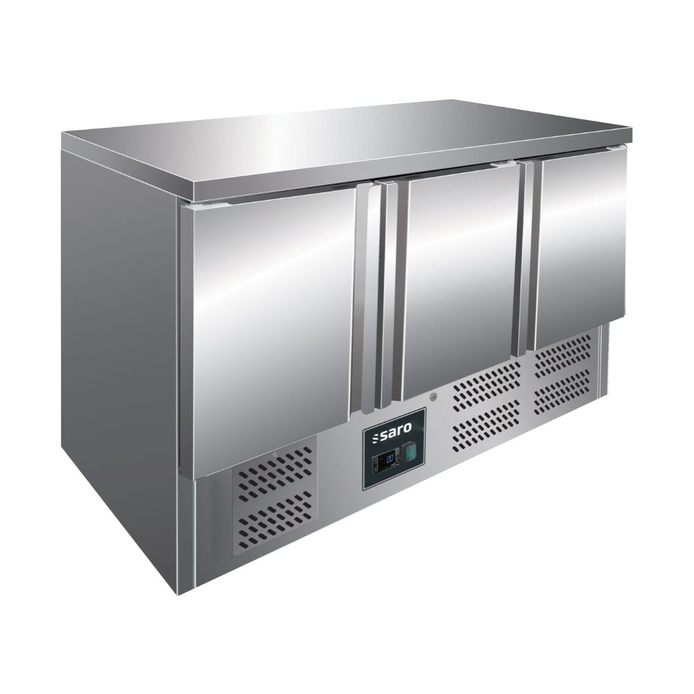 SARO Kühltisch mit 3 Türen, Modell VIVIA S 903 S/S TOP SARO