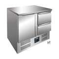 SARO Kühltisch mit 2 Türen, Modell VIVIA S 901 S/S TOP SARO