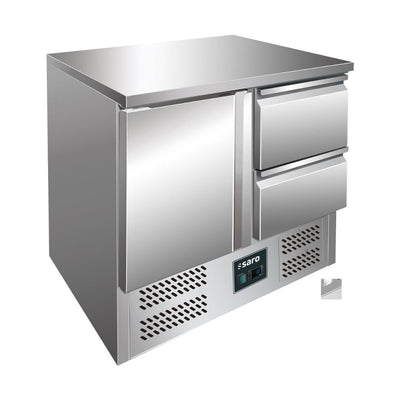 SARO Refrigerated Counter VIVIA S 901 S/S TOP – 1 Door, 2 Drawers