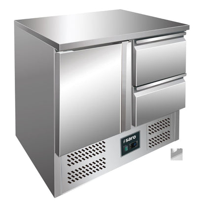 SARO Kühltisch mit 2 Türen, Modell VIVIA S 901 S/S TOP SARO
