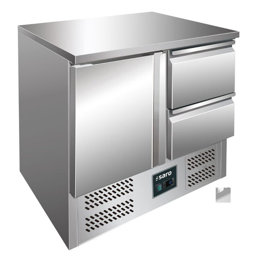 SARO Kühltisch mit 2 Türen, Modell VIVIA S 901 S/S TOP SARO