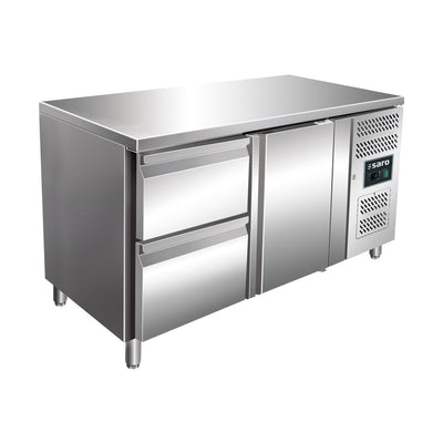 SARO Refrigerated Counter KYLJA 2110 TN – 1 Door, 2 Drawers