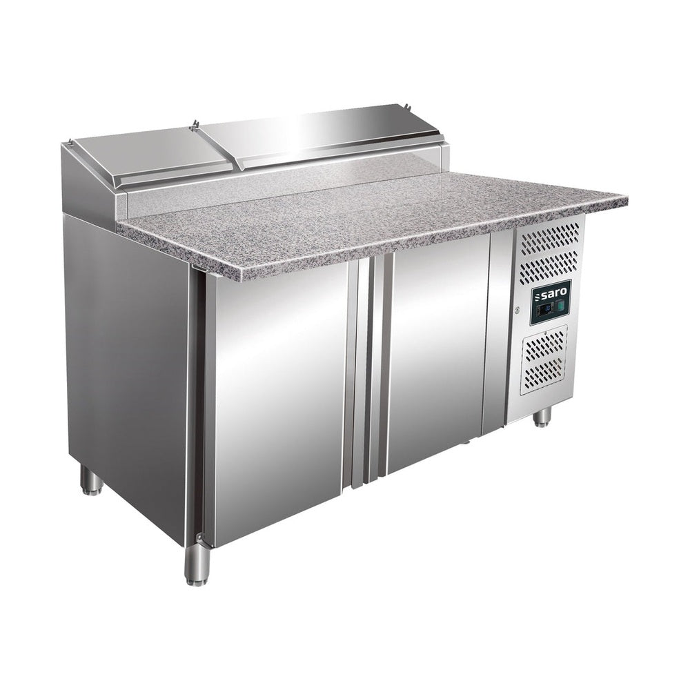 SARO Belegstation 1/3 GN mit Granitarbeitsplatte, Modell SH 1500 SARO