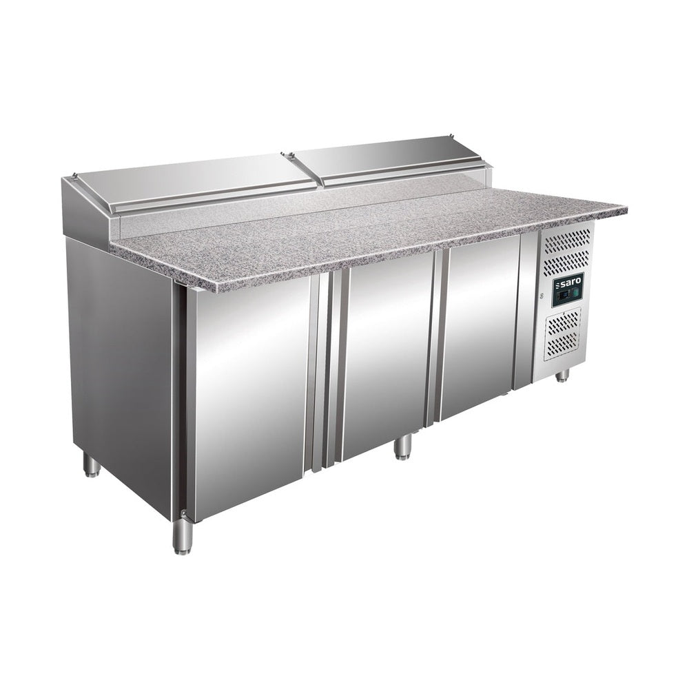 SARO Belegstation 1/3 GN mit Granitarbeitsplatte, Modell SH 2000 SARO