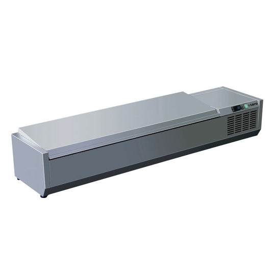 SARO Kühlaufsatz mit Deckel - 1/3 GN, Modell VRX 1400 S/S SARO