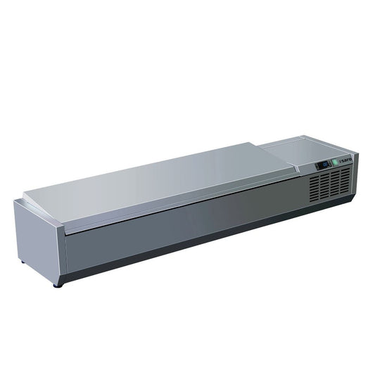 SARO Kühlaufsatz mit Deckel - 1/3 GN, Modell VRX 1600 S/S SARO