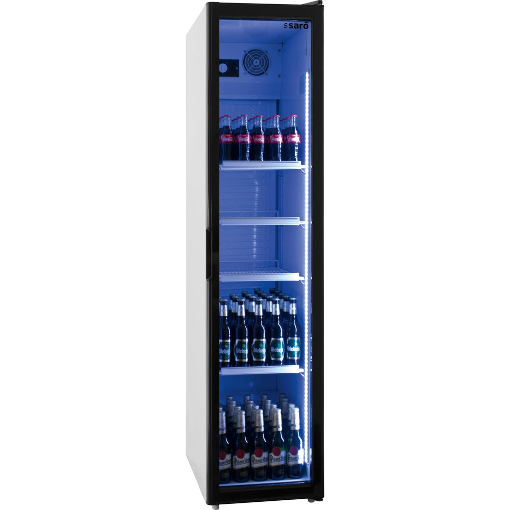 SARO Kühlschrank mit Glastür - schmal, Modell SK 301 SARO
