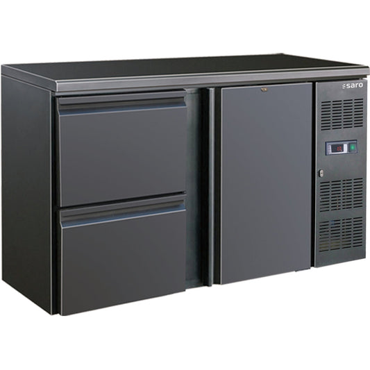 SARO Barkühler mit 1 Tür und 2 Schubladen, Modell BC 2100-2S SARO
