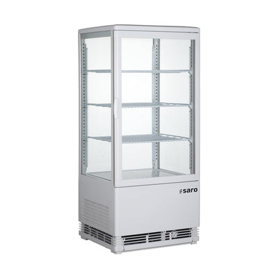 SARO SC 80 White Refrigerated Display Cabinet – 78 l, 960 mm High, Compact