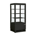 SARO Kühlvitrine 78 Liter, Modell SC 80 schwarz SARO