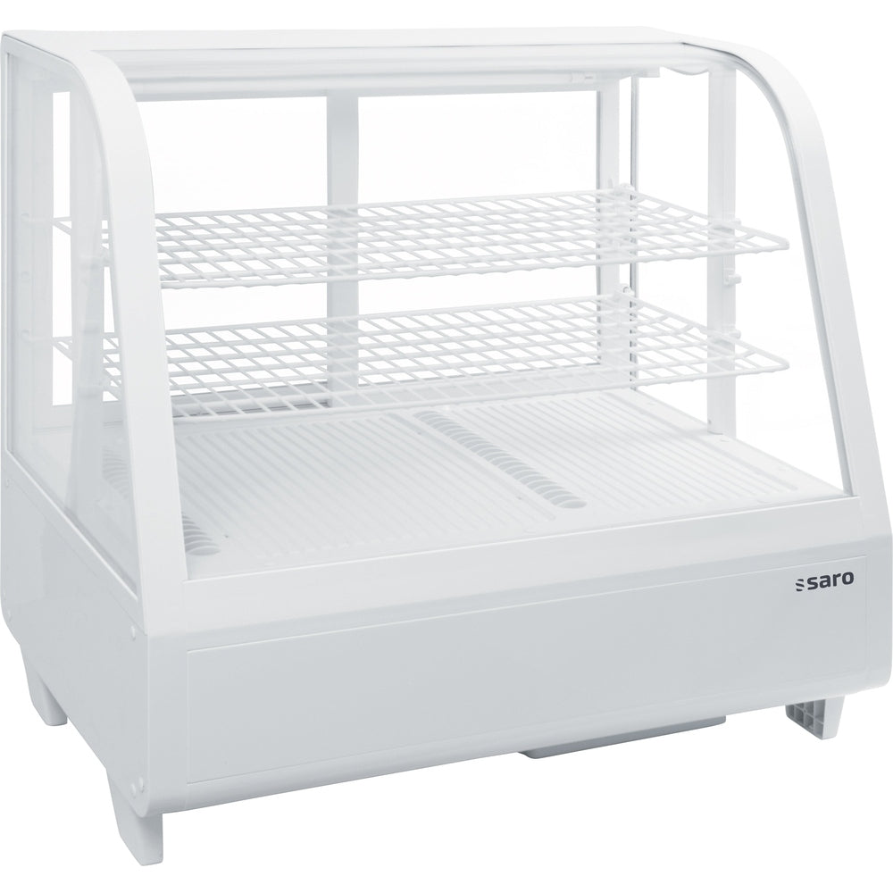 SARO Kühlvitrine 100 Liter, Modell KATRIN weiß SARO