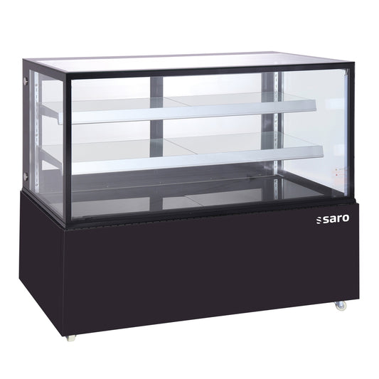 SARO Kuchenvitrine 410L schwarz Modell MARION SARO