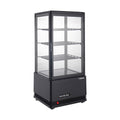 SARO Kühlvitrine SC 70 AV, schwarz SARO